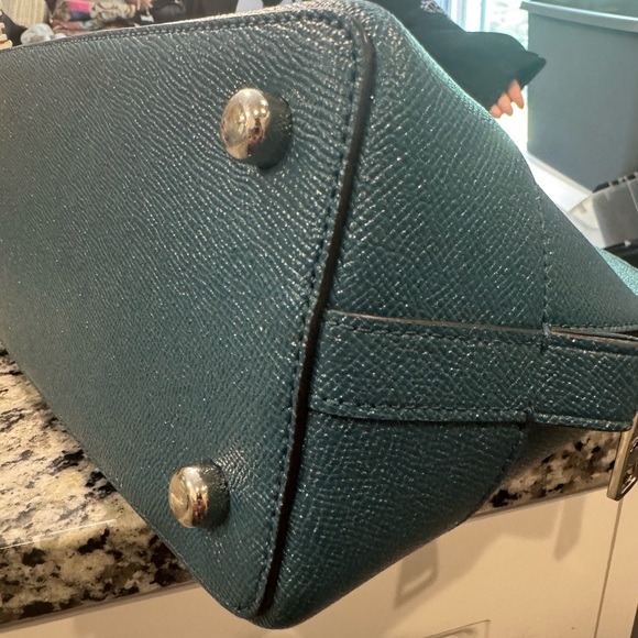 Coach Sierra Saffino Leather Satchel - Picture 6 of 10